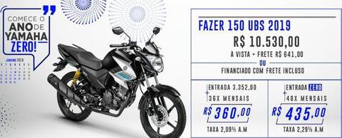 Yamaha Ys 150 Fazer SED 19/20 -Entrada Facilitada no cartão +36X R$ 360,00 - 2019