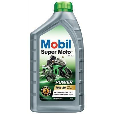 Óleo Mobil 10w40 Super Moto 4t Api Sl Power