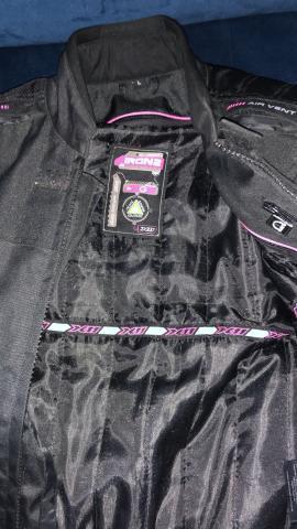 Vendo jaqueta motociclista - X11 iron2 + 2 pares de luvas