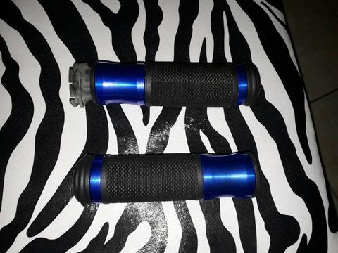 Manopla Azul para CG Yamaha e Suzuki