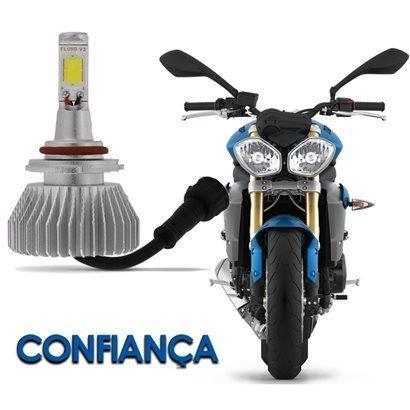 Lampada H4 Led para tinta cg fazer twister ybr factor falcon