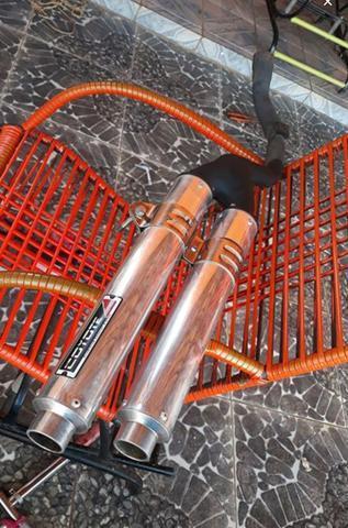 Escapamento Xre 300 Dublê Copetition