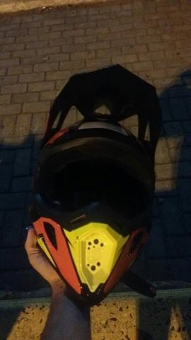 Capacete Asw+óculos