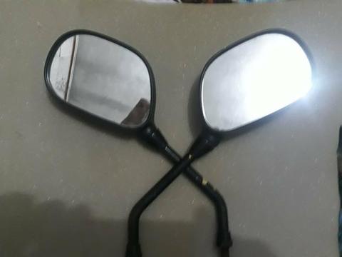 Par de espelhos para fazer/ybr/factor