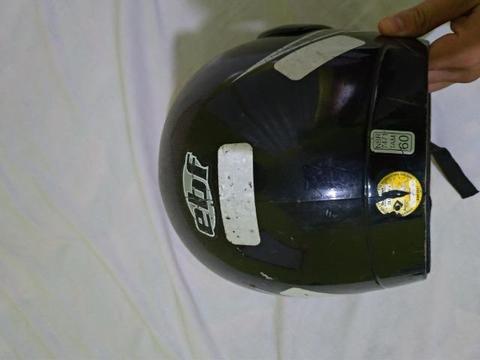 Capacete Ebf Rox Preto Tamanho 60 - Seminovo