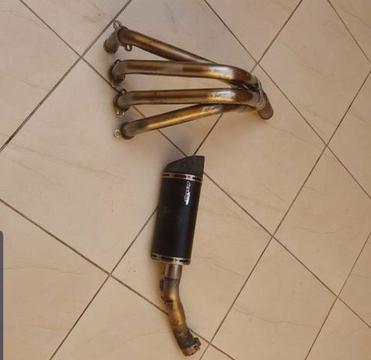 Escapamento jeskap z1000 - 2011