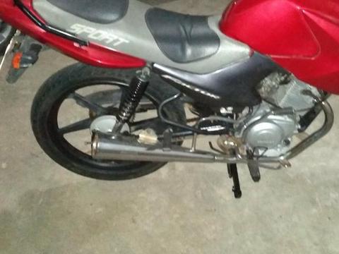 Troco escapamento Estralador da factor 125 por outro