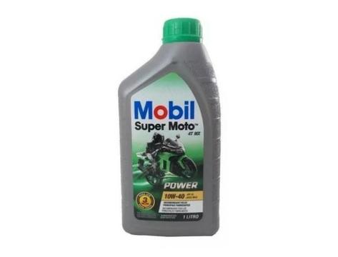 Oleo Mobil 10w40 Mx Litro Mobil Super Moto Power Semi 10w/40