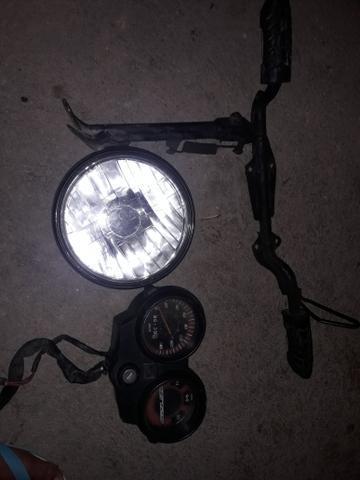 Painel, estubi,e globo da fan 125