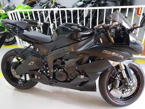 Kawasaki Ninja Zx6R 2012 Preta - 2012