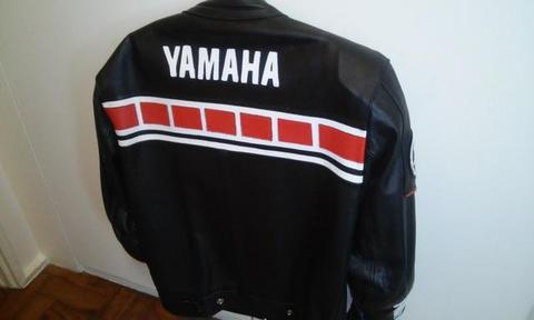 Jaqueta Yamaha couro legitimo
