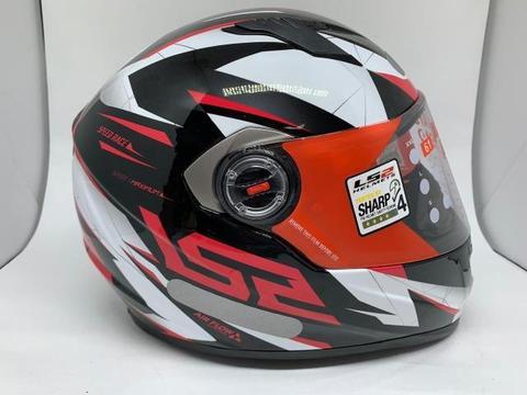 Capacete Ls2 FF358 Draze Vermelho