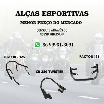 Alça Esportiva - Bagageiro - Pop / Biz 100 - 110i - 125 / Titan / Fan