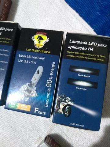 Super LED para motos e carros