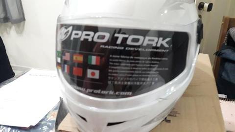 Capacete Moto Pro Tork New Liberty Four - Branco