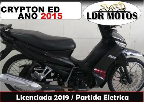 Linda e Impecável Crypton / Partida Eletrica / Ano 2015 - 2015